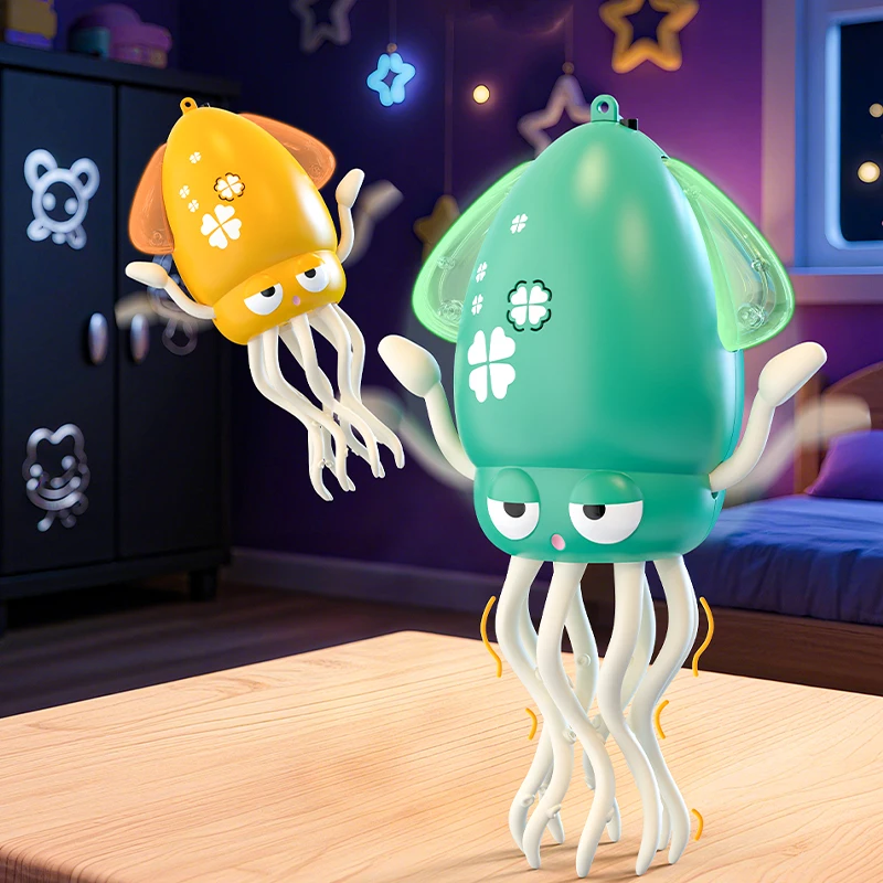 

Interactive Dancing Octopus Electronic Pet Luminous Fidget Toy Stress Relief Antistress Toy for Toddlers Babies Children & Adult