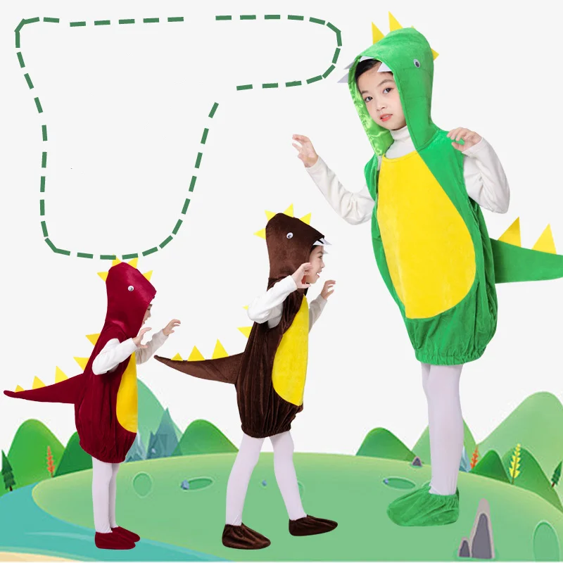 June 1 Children's Day Dinosaur Costumes Male And Female Baby New Year's Day dance Christmas Kindergarten Cartoon Animal Costumes