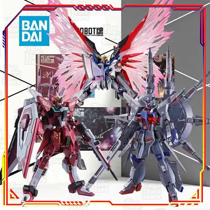 Коллекционная фигурка Bandai Metal Robot Spirits ZGMF-X666S Legend Gundam Gundam SEED DESTINY, официальная лицензированная модель-игрушка