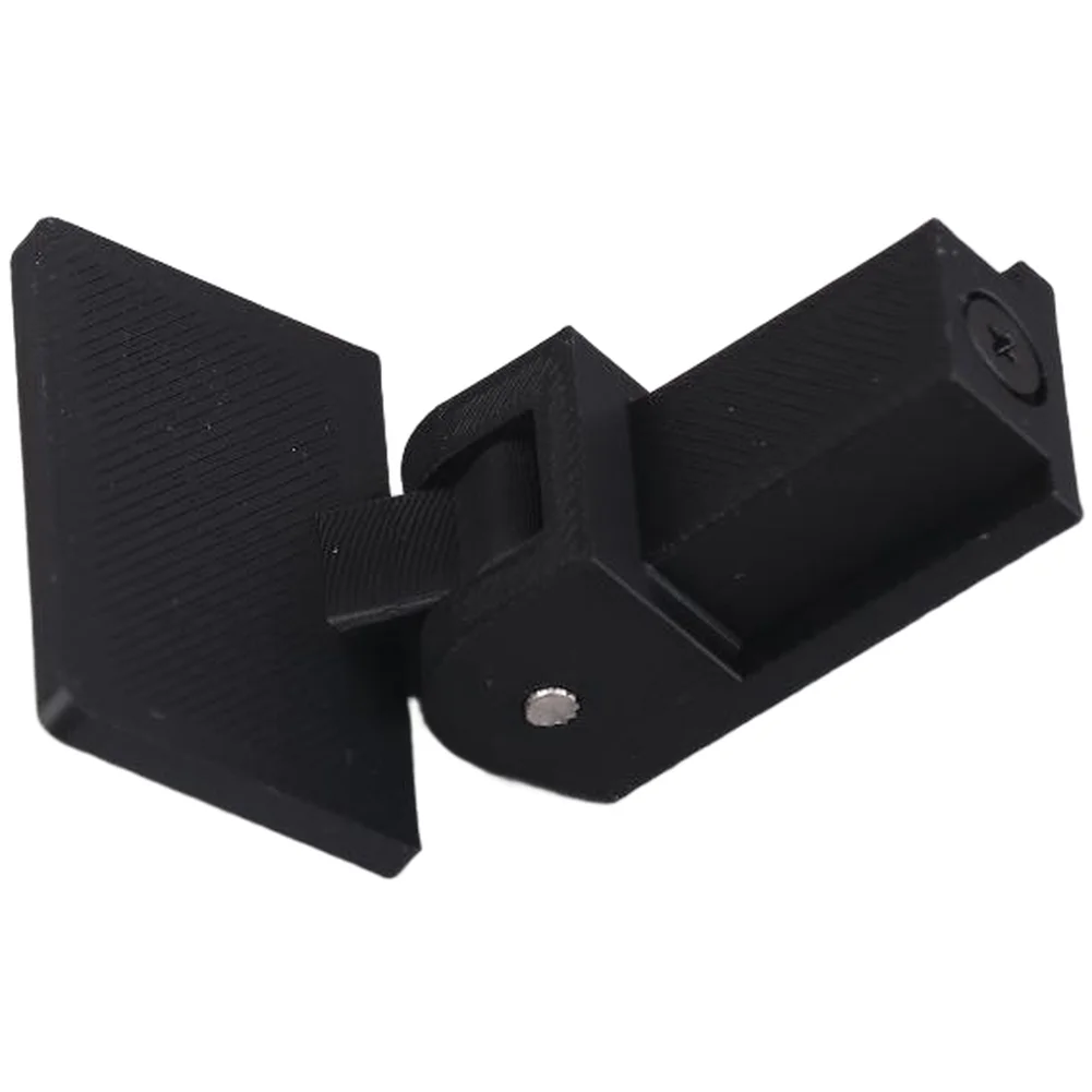 Phonograph Dust Cover Hinge Black 3.8 x 2.3 cm Compatible with Standard Turntable Cabinets Smooth Operation Guaranteed