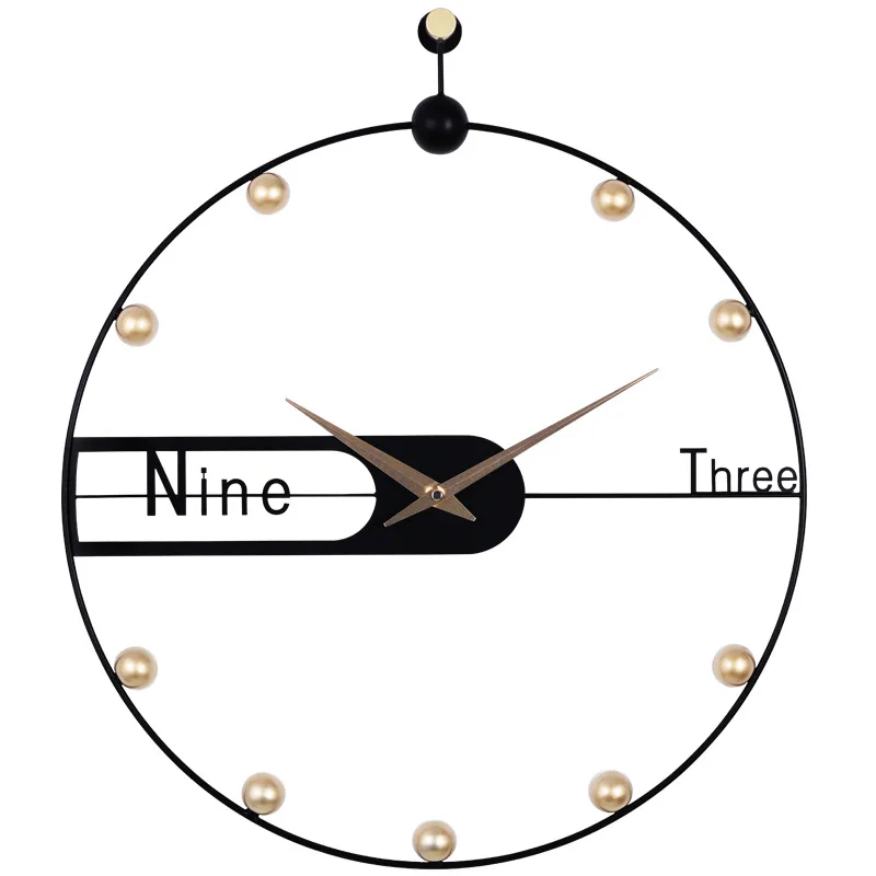 

The living room wall clock is modern, simple, personalized, creative, minimalist and fashionable