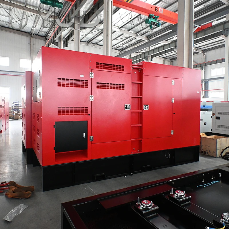 EPA Approved 350kva to 1500kva Silent Diesel Generator Set for Borewell Perkinss Generator