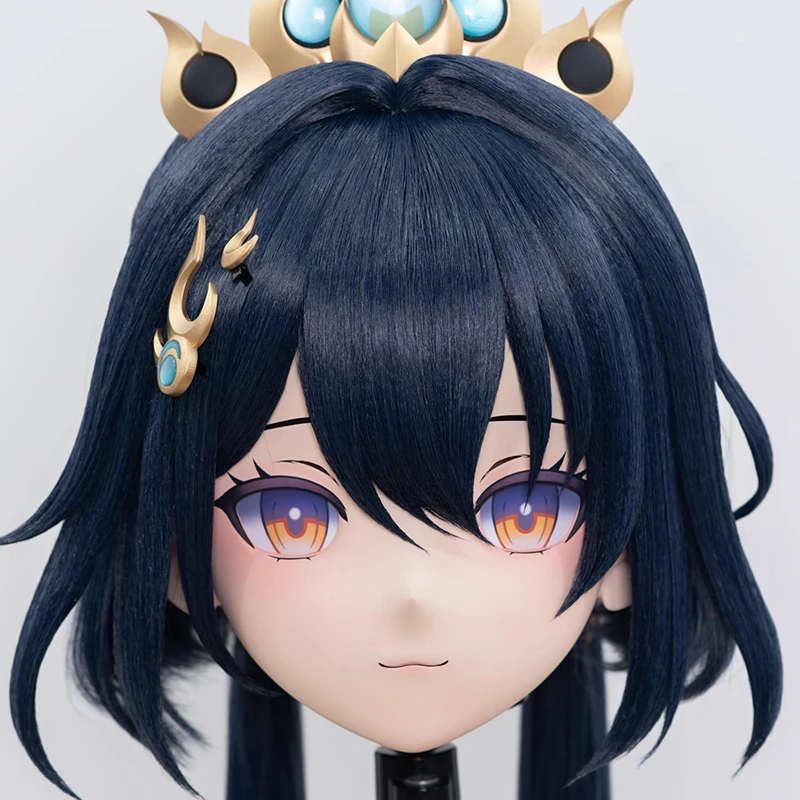 Handmade Customize Full headband lock Cartoon Character Kig Cosplay Kigurumi Mask Resin Japanese Anime Kigurumi Masks