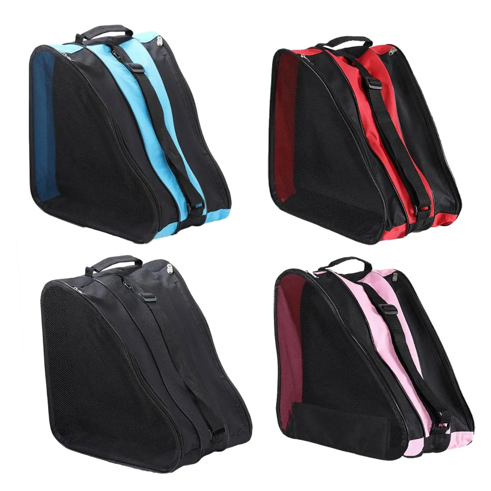 

Roller Skating Bag Snow Ski Bag Portable Organizer Handbag for Ice Hockey Skate Quad Skates Outdoor Sports Inline Skates Winter