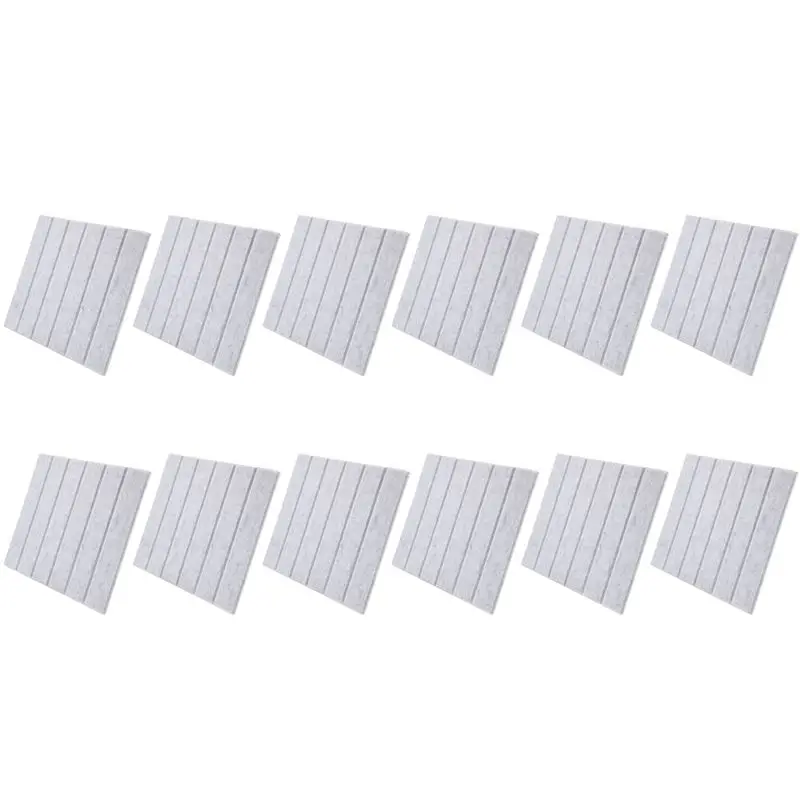 

AT29-12 Pcs Sound-Absorbing Panels Sound Insulation Pads,Echo Bass Isolation,Used For Wall Decoration And Acoustic Treatment
