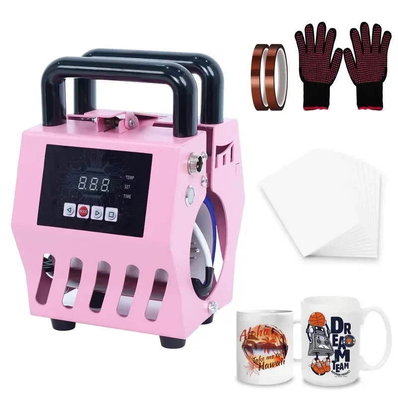 Mecolour Portable Mug Heat Press Machine 11oz Mug Printing Machine