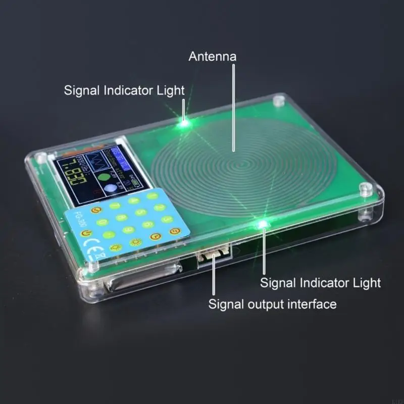 

Multifunction Generator 0.001Hz 200kHz Adjustable Frequency 1.8 TFT LCD Screen Direct Input ABS Case K1KF