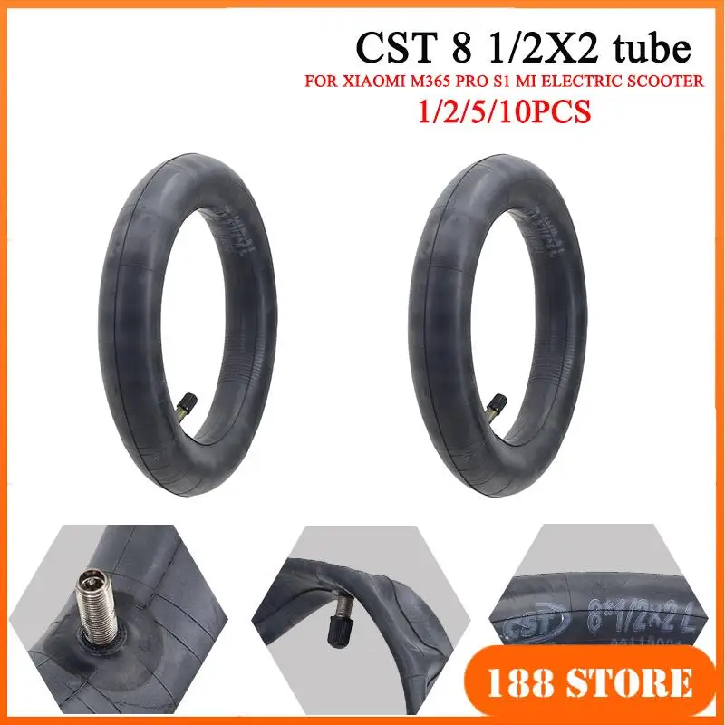 1/2/5/10 PCS 8 1/2x2 Innenrohr 8,5 Zoll Kamera für Xiaomi Mijia M365 Elektroroller 8 1/2x2 Upgrade Vergrößert Hohe Qualität