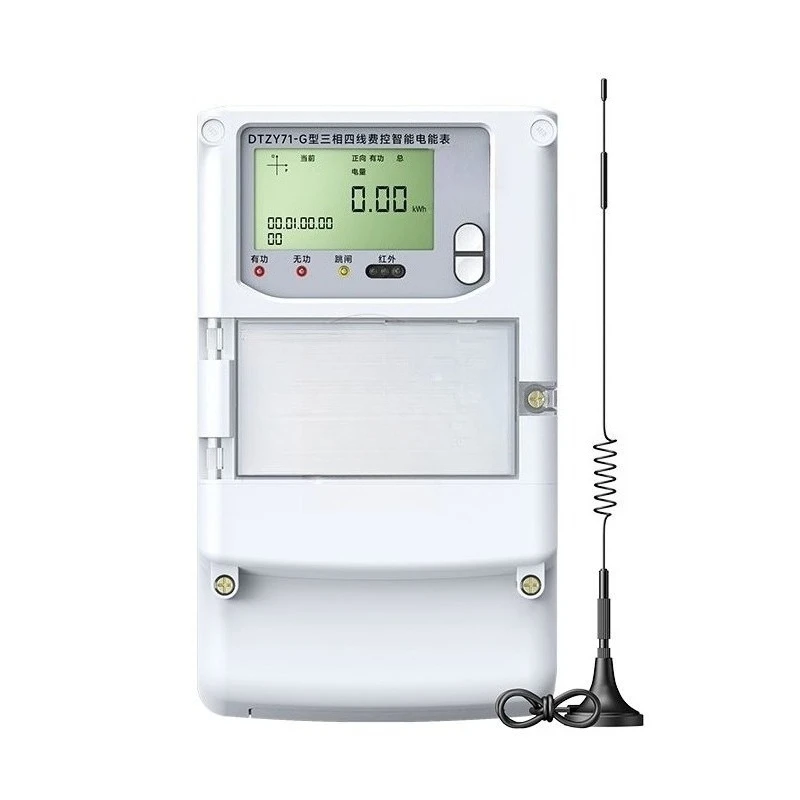 

Smart meter 380v three-phase four-wire watt-hour meter with transformer