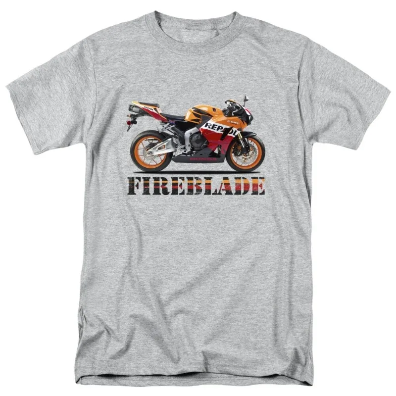 

Honda Men's and Women's T-shirts Summer New CBR1000RR Racing Motorcycle Riding Off-road Enthusiasts Short-sleeved Retro Top