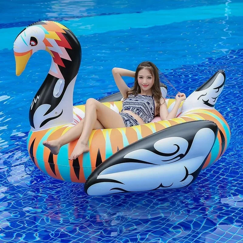 inflatable float pool holiday inflatable floating pool swan animal adults pool toys