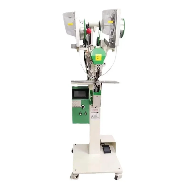 Electric five-claw buckle automatic buckle machine, children's clothing buckle machine, small clothing button machine