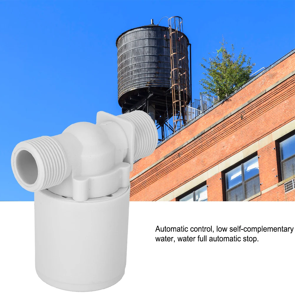 

Плавающий шаровой кран 3/4 дюйма с внутренним боковым входом, автоматический клапан контроля уровня воды для резервуаров, башен, бассейнов