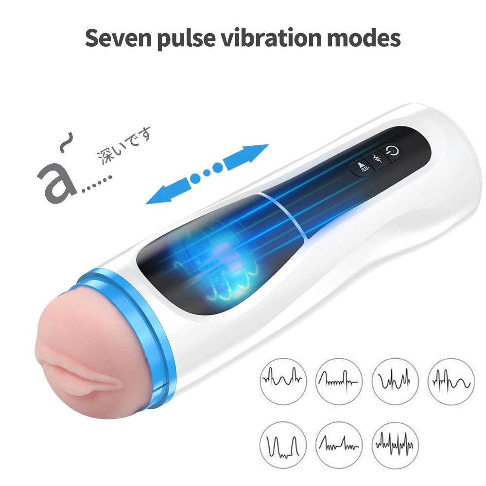 

2022 Explosive Models Charging Pronunciation Electric Pulse Aircraft Cup Men's Masturbation Toys ABS TPE Material Sexy Toys