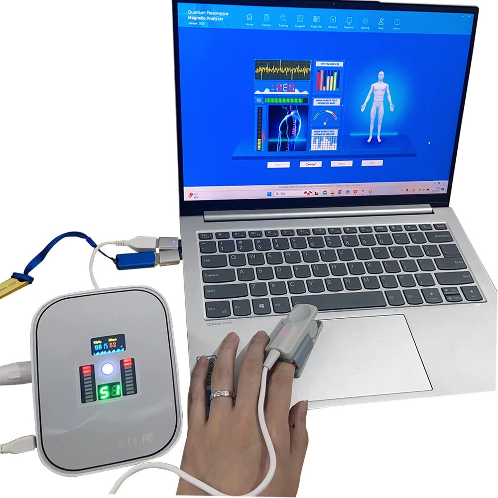 Quantum Bio Resonance Wellness Tester Weak Magnetic Full Body Inspection Analyzer Portable Machine For Home Personal Health