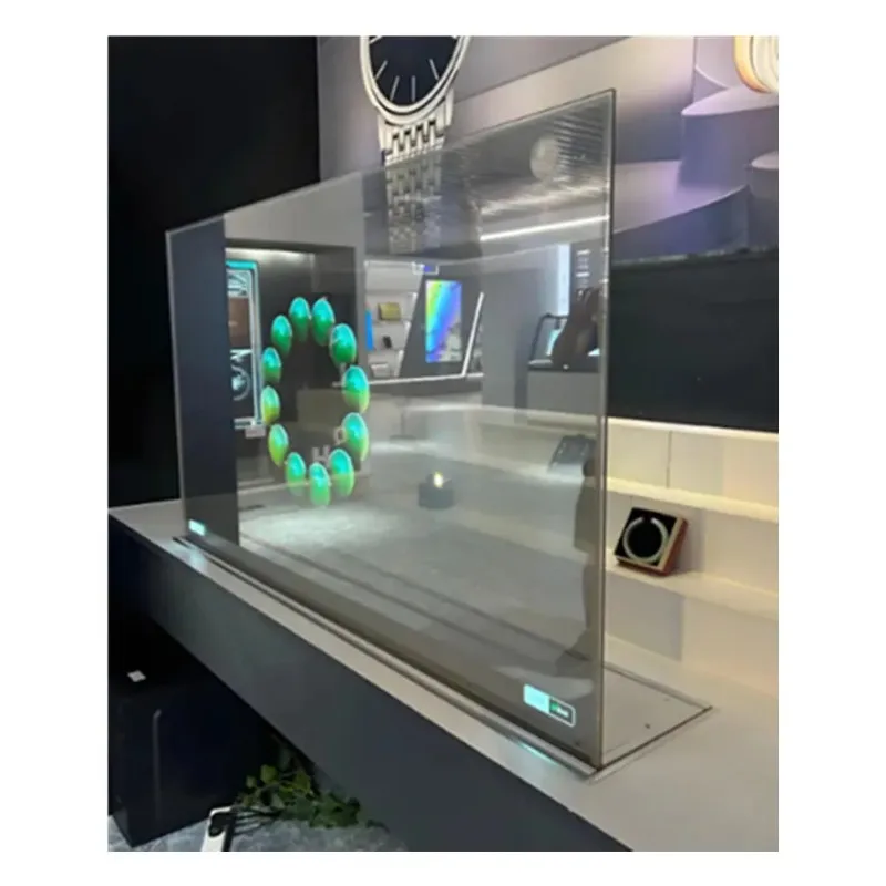 30 55 77 48-Zoll hochauflösender transparenter Smart-TV, ultradünner Touchscreen, OLED-Display, transparent