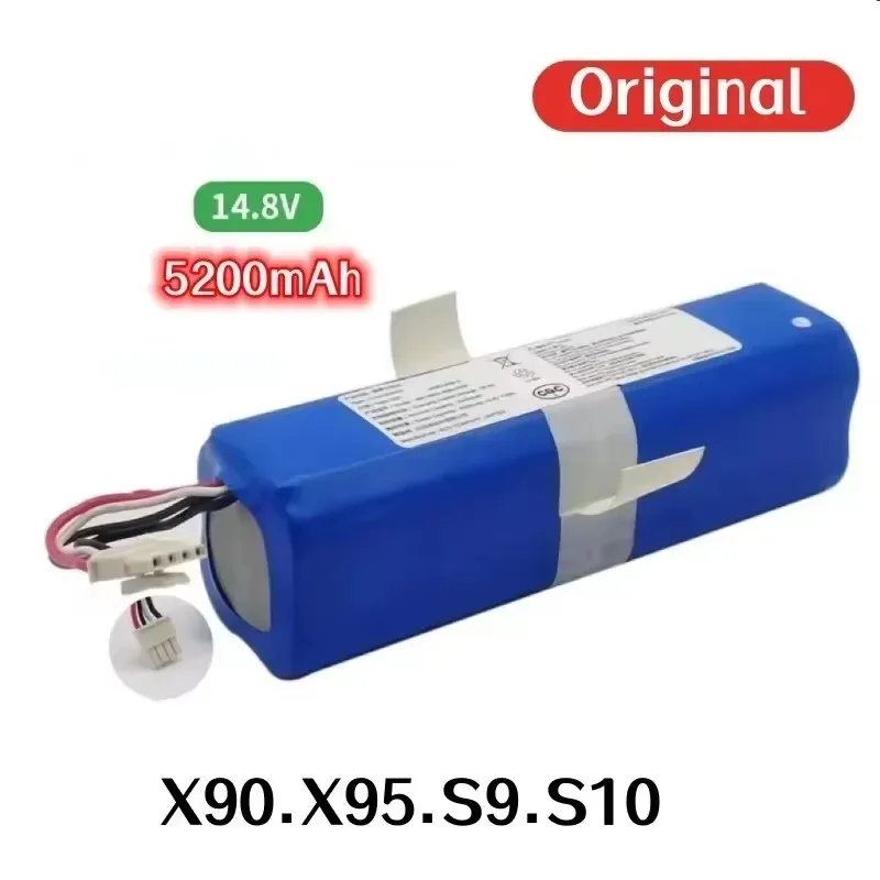 14.8V 12800mAh Battery Pack for Qihoo 360 S9 Robotic Vacuum Cleaner Spare Parts Accessories Replacement Batteries