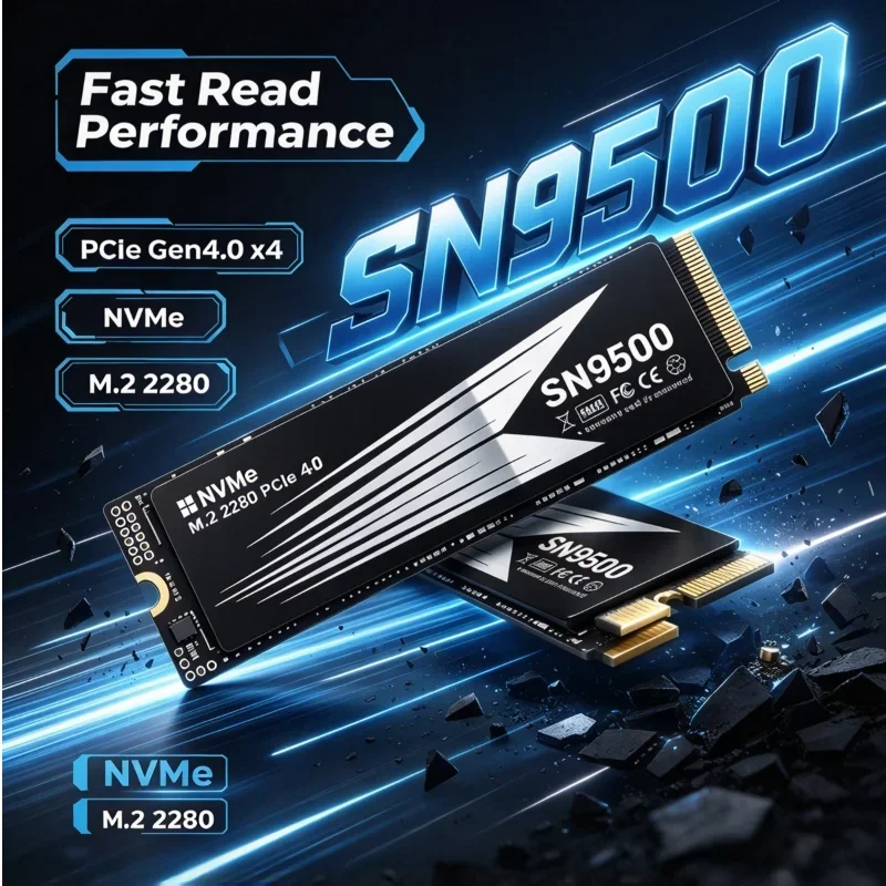 SN9500 M.2 NVMe PCIe 4.0 Internal SSD, High Speed Gaming Solid State Drive for PS5, Laptop & PC Hard Disk