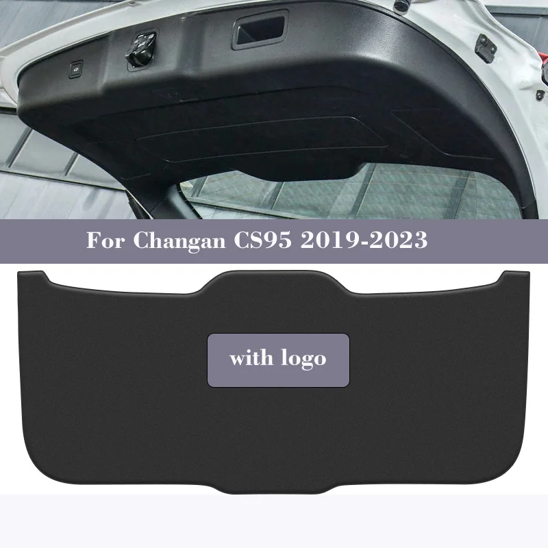 

Защитный коврик для задней двери багажника автомобиля для Changan CS95 2019 2020 2021-2023, декоративная накладка из искусственной кожи, защитный чехол для задней двери