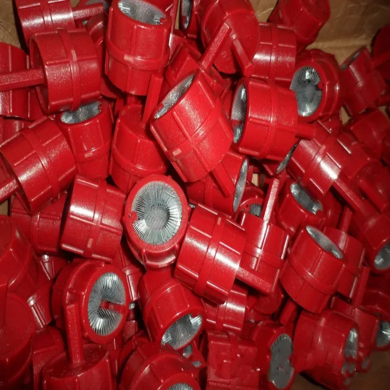1 set New! Plastic Car Battery Terminal Brush Top Post Terminal Cleaning Tool