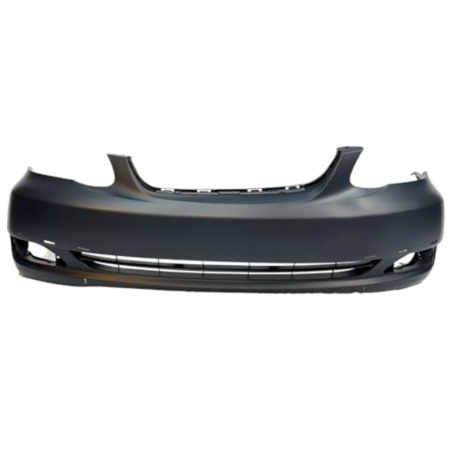 

Compatible With Front Bumper Cover 2005-2008 Toyota Corolla Sedan S XRS Sedan 05-08. New, Primed and Ready for Paint. With Fog