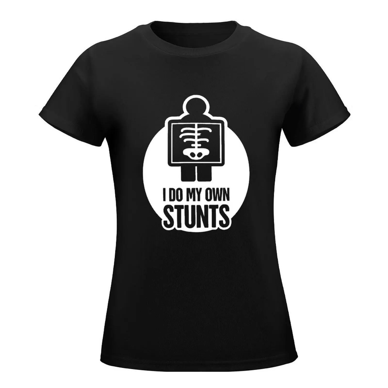 Stunts - Get Well Gift Fractured Broken Rib T-Shirt graphics plus size tops Womens graphic t shirts