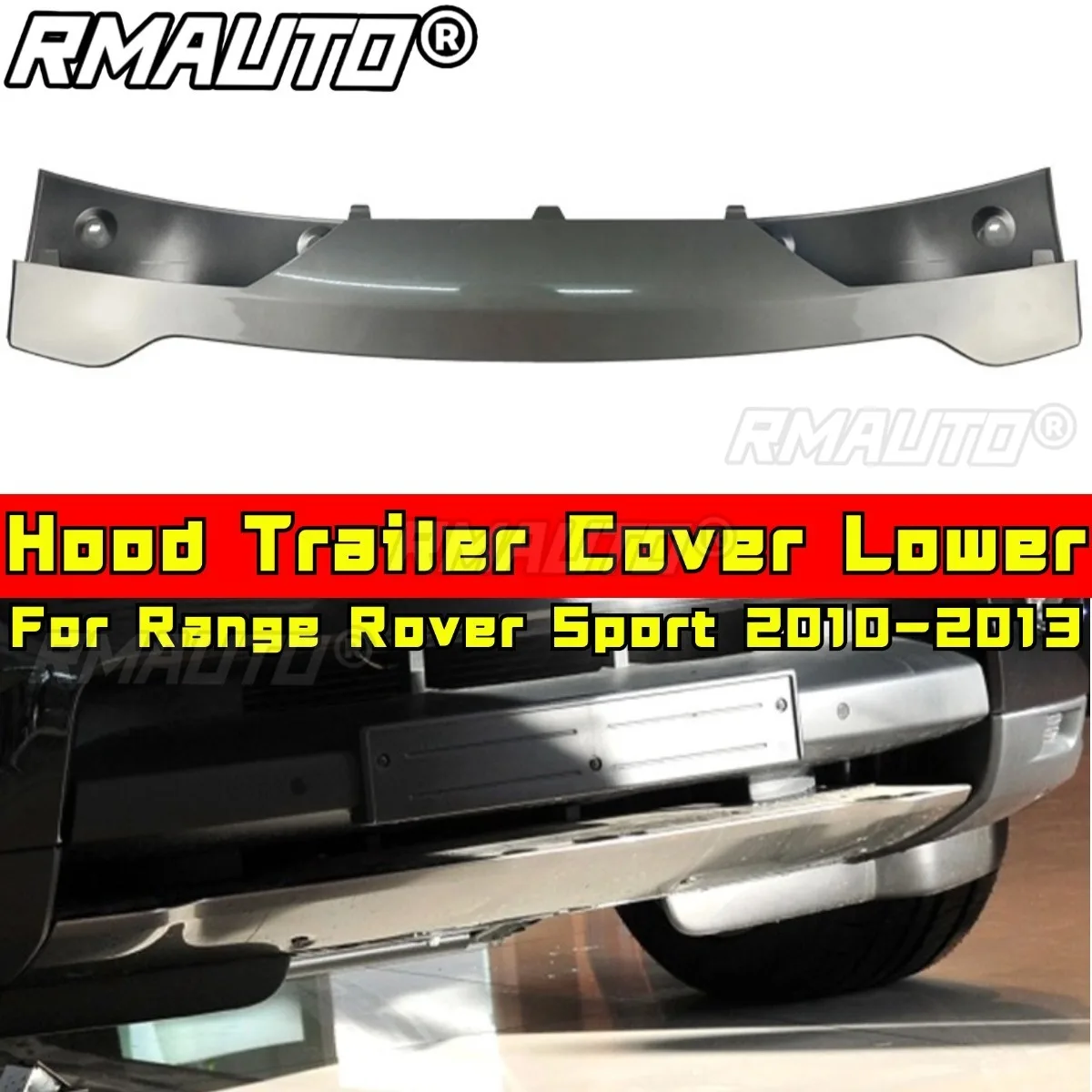 

For Range Rover Sport 2010-2013 Exterior Accessories Hood Trailer Cover Lower Trailer Cover Tow Guard Board Chin Body Kit