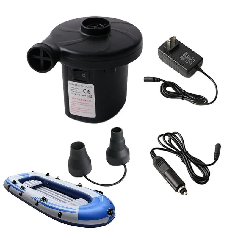 

Inflatable Pump Electric Air Pump Air 220V AC/12V DC Electric Air Pump Air Inflator/Deflator Pumps Air Mattress Pump