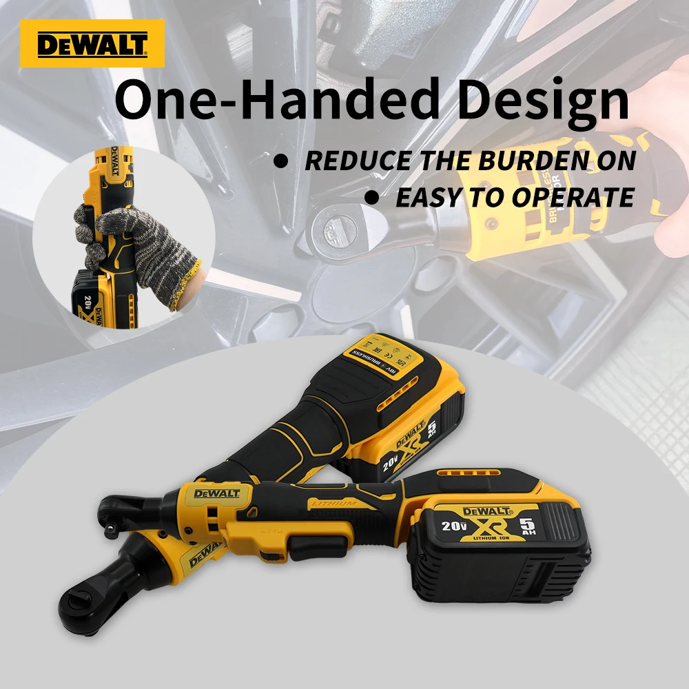 Dewalt elektrischer Ratschen schlüssel dcf512 20V Batterie Akku-Treiber dcf512 Entfernungs schraube Mutter 3/8 "Treiber Elektro werkzeuge Schlags ch rauber