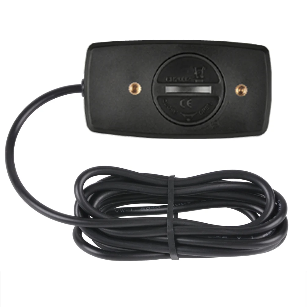 Engine Hour Meter Inductive Tachometer Gauge Backlit Digital Resettable for Motorcycle Marine Glider ATV Snow Blower Lawn Mower