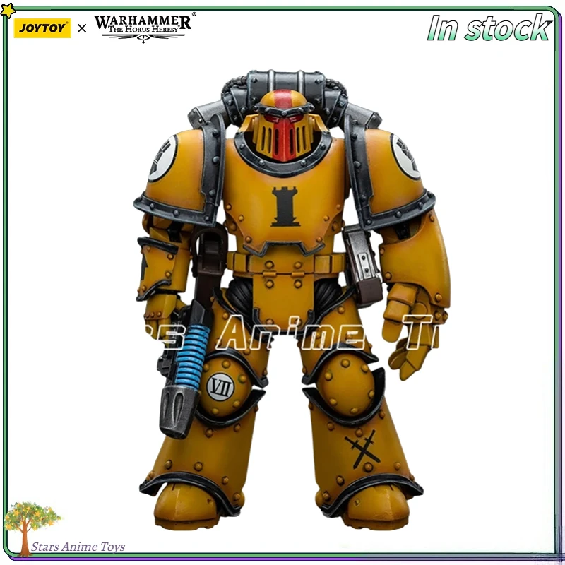 

Original JOYTOY 1/18Action Figure Warhammer The Horus Heresy Imperial Fists Legion MkIII Tactical Squad Sergeant with Power Fist