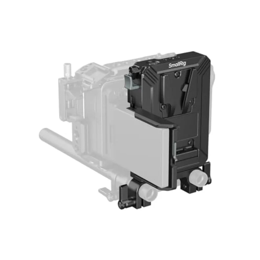 

Комплект для видеосъемки V-Mount LWS с двойным креплением, защитой LCD-экрана, кабелями, зажимами, D-Tap, USB-C и блоком питания — универсальная система для беззеркальных камер