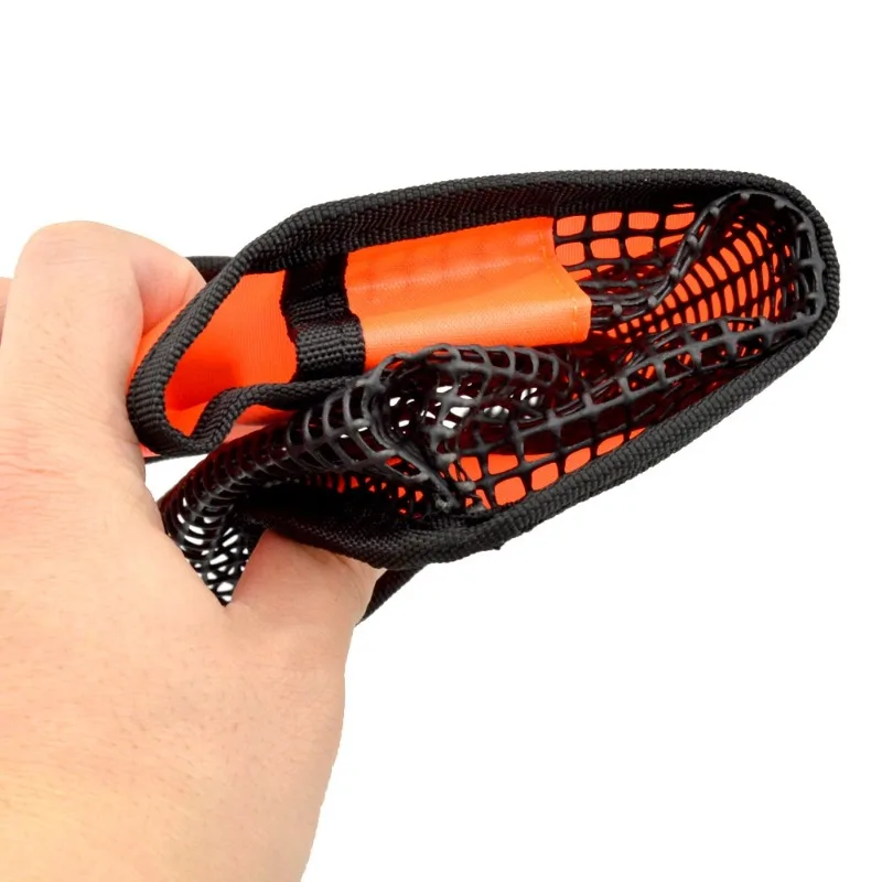 

Катушка для подводного плавания, сумка для хранения SMB, безопасный маркер, держатель для буя, сетчатая сумка для переноски, дайвинг, подводное плавание, боковые подвесные аксессуары BCD