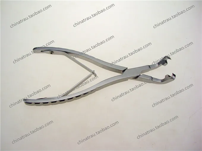 Medical orthopedics instruments bending type clamp pliers to clamp plate plate applied to bend the plate bending