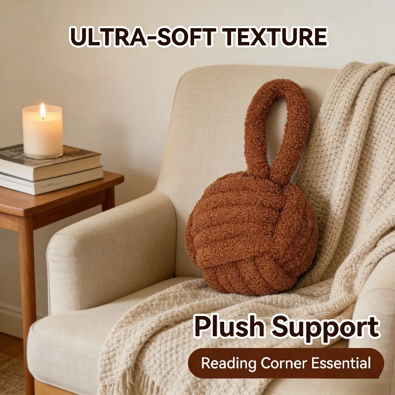 

Креативная домашняя крышка дверной ручки из овечьей шерсти, дверной стопор, переключатель, буфер без дрели, бесшумная защита для дверей, стен