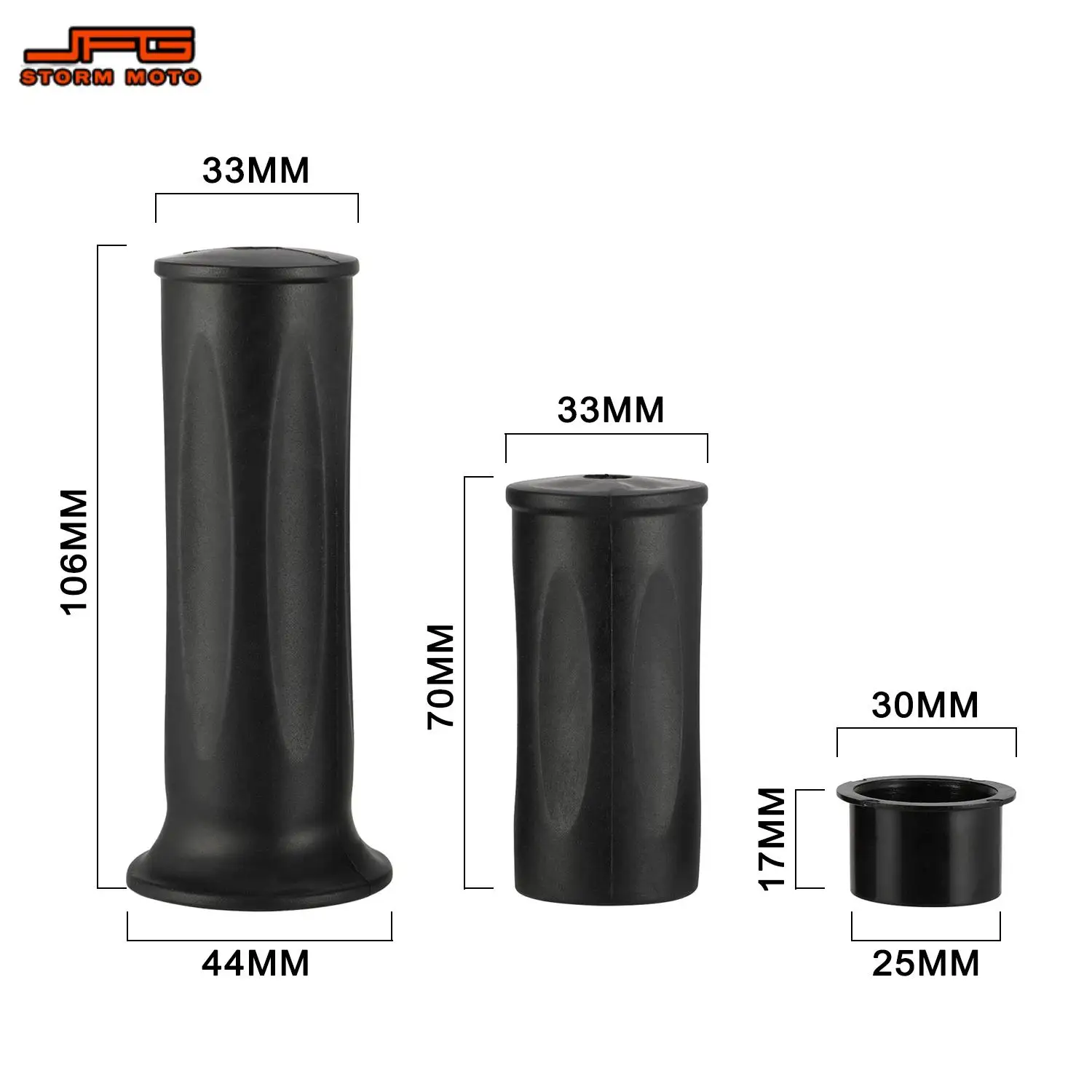 Handlebar Grip Motorcycles Accessories Universal Rubber Handle Bar Hand Grips For MX650 ELectric Dirt Pit Bike Moto Upgrade