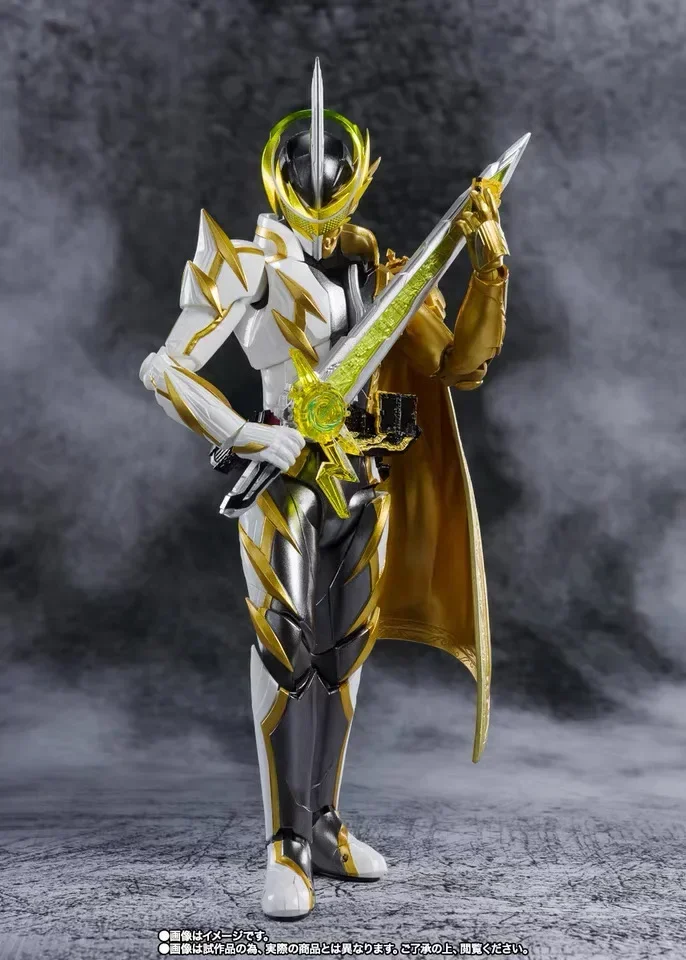 Kamen Rider SABER, Holy Blade, SHF, Espada, Aladdin, Thunder Sword Yellow Thunder Figure Model Collection Toy Gif Bandai Instock