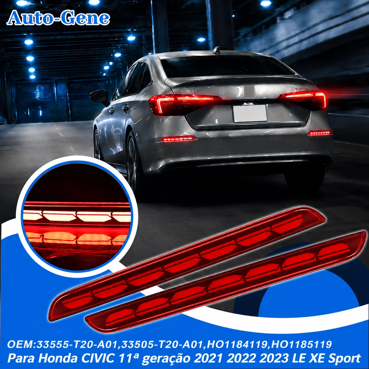 feux-reflecteurs-de-pare-chocs-arriere-for-honda-civic-11th-4dr-sedan-2022-2024-clignotants-sequentiels-feux-arriere-stop-et-antibrouillard-arriere