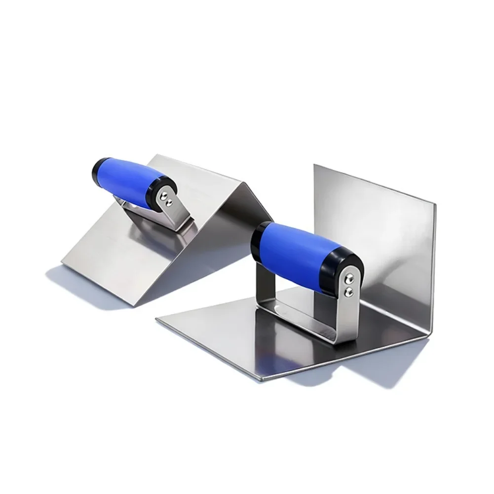 Garden Slabs 152*152*102mm Masonry Trowel Set Corner Trowel Tool Set Joint Groover Polished Blade For Smooth Glide