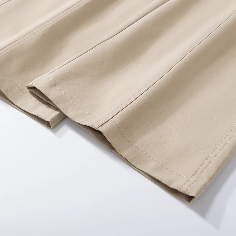 IPPOLICH Men's Spring Casual Work Pants Autumn American Paratrooper Straight Tube Loose Overalls Outdoor Sports Casual Pants