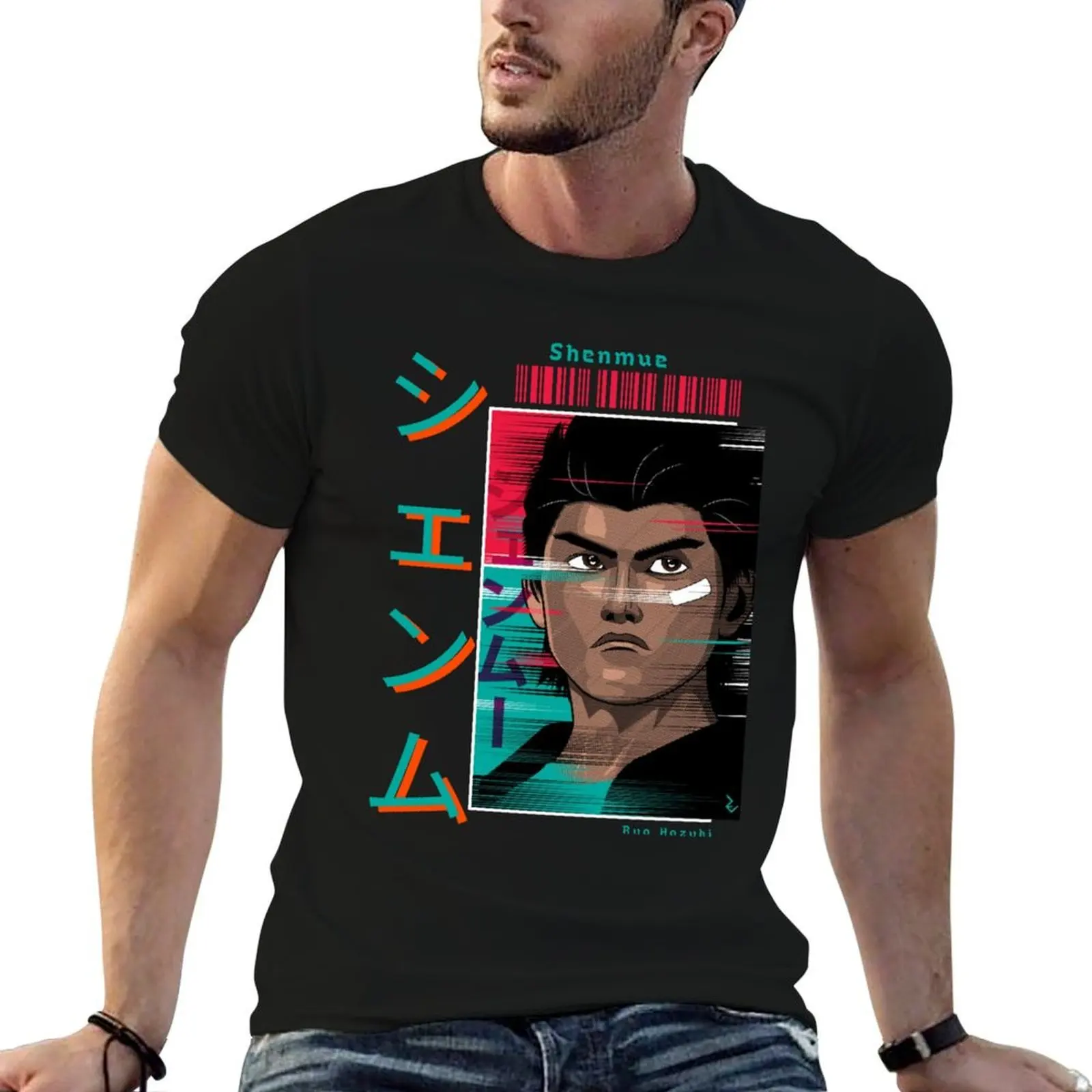 

Ryo Hazuki - Shenmue T-Shirt anime t shirts oversize man t shirt luxury t shirt custom print T-Shirt