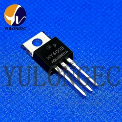 10PCS HY4008P N-Channel Power MOSFET 200A/80V 2.9mOhms TO220 Chip HY4008 Original