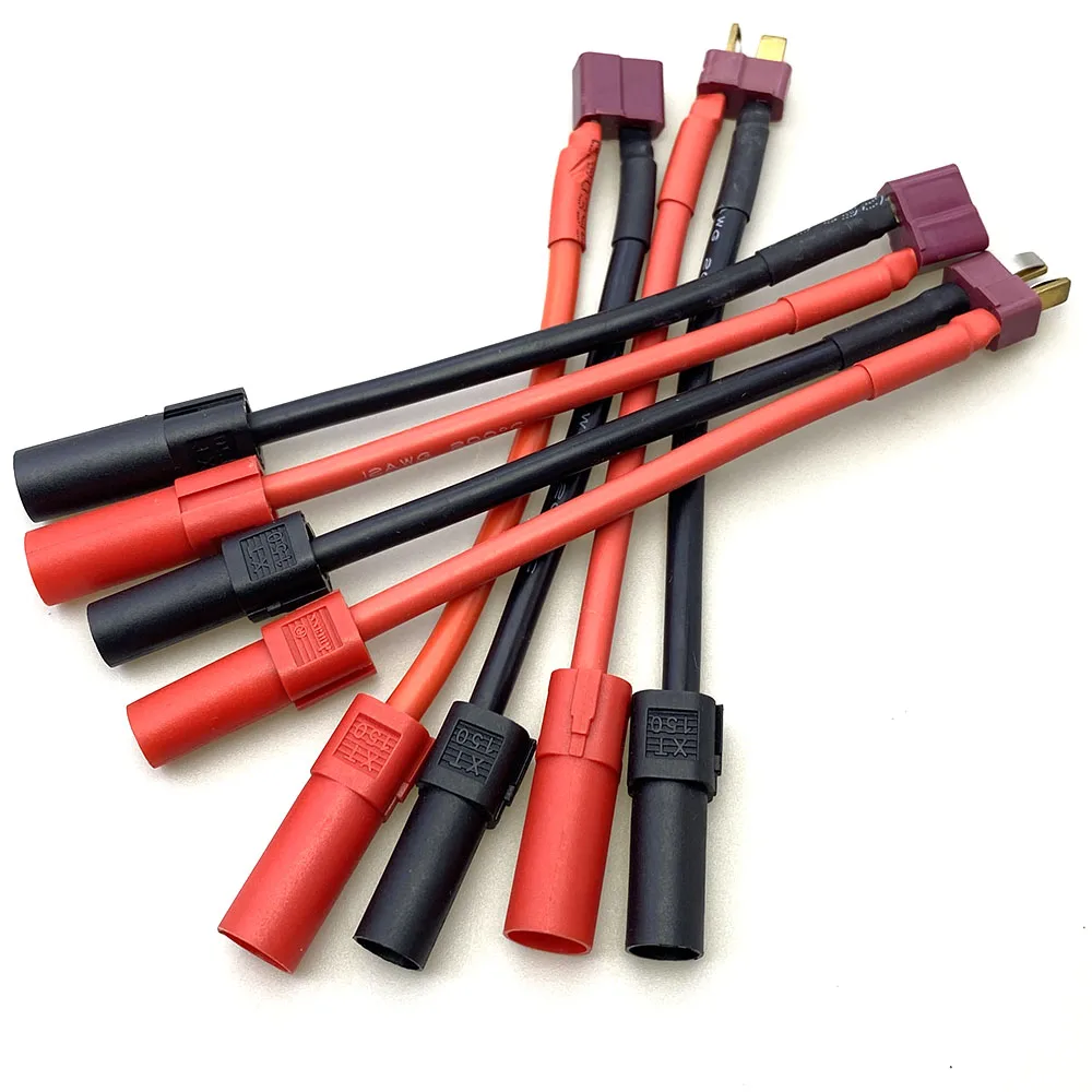 

XT Male/Female plug To XT150/AS150 plug Adapter Cable 12AWG Wire Silicon Wire Balanced charge Adjustment Conversion Connector
