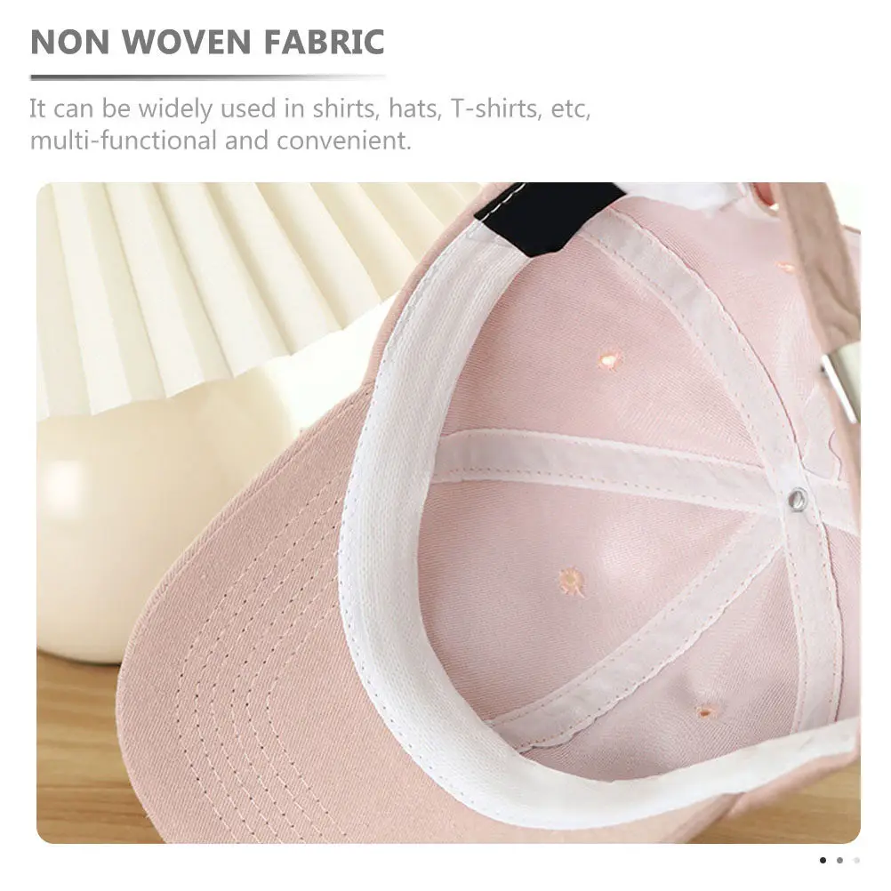 

4 Rolls Sticky Hat Sweat Pads Breathable Collar Protectors Sweat Liners Shirt Cap Absorption Pad Portable Hat Supply
