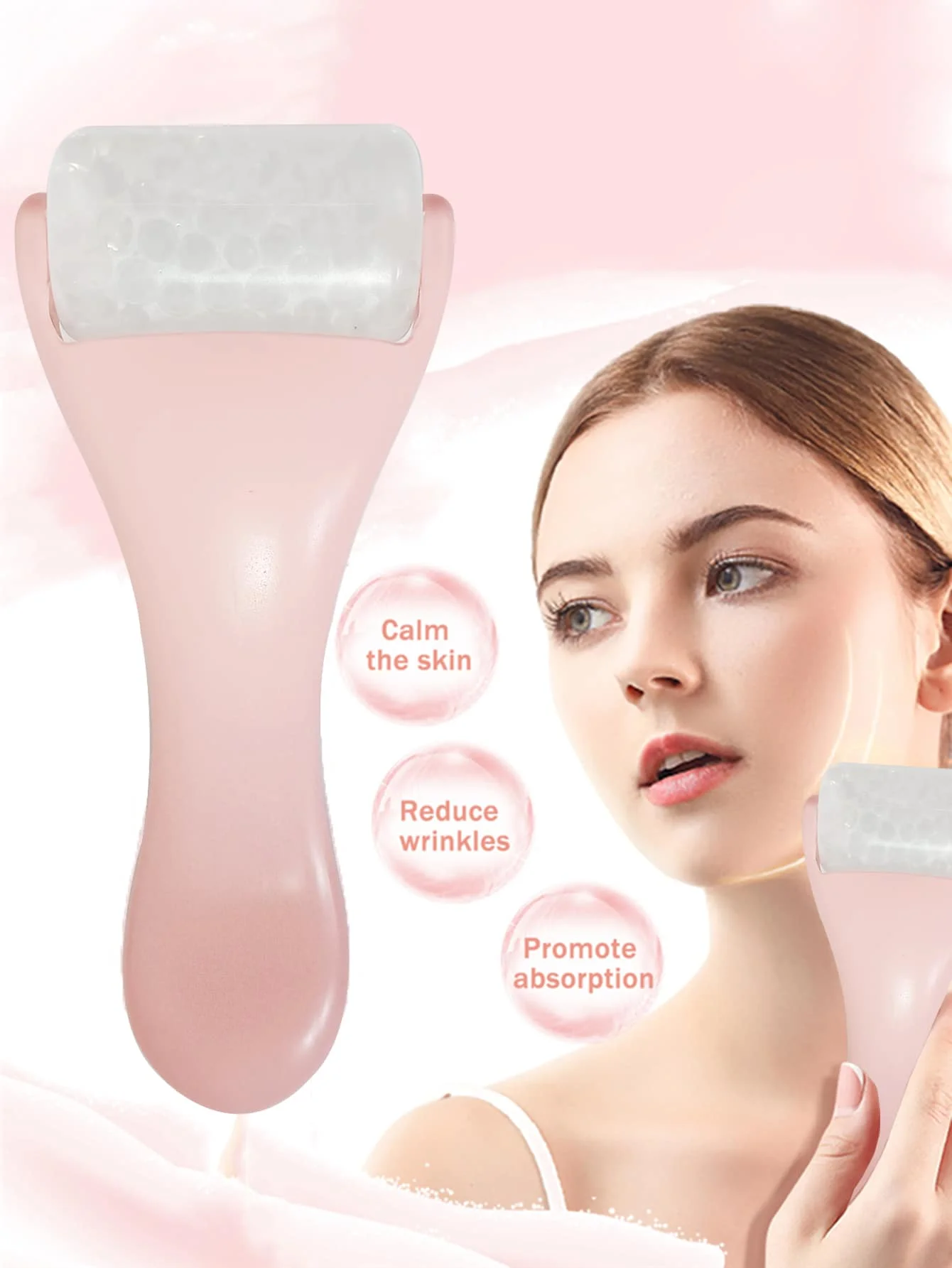 Ice Face Roller Massager Facial Lifting Massager Body Handheld Rolling Massager Wrinkle Remover Massager Skin Care Beauty Tools