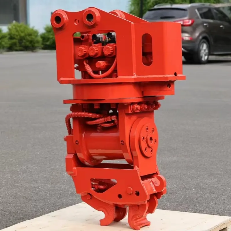 【Meilleures ventes】 Attache rapide hydraulique inclinable pour excavatrice, attache rapide rotative inclinable à 360 degrés