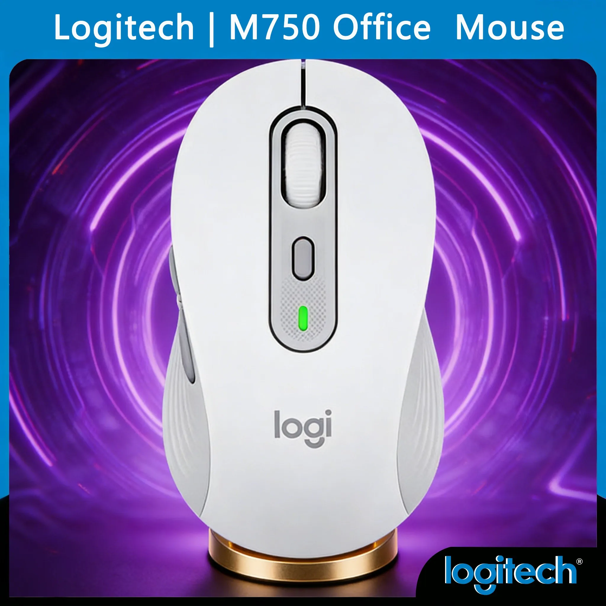 

Кастомизируемые кнопки, точное отслеживание – Logitech M750