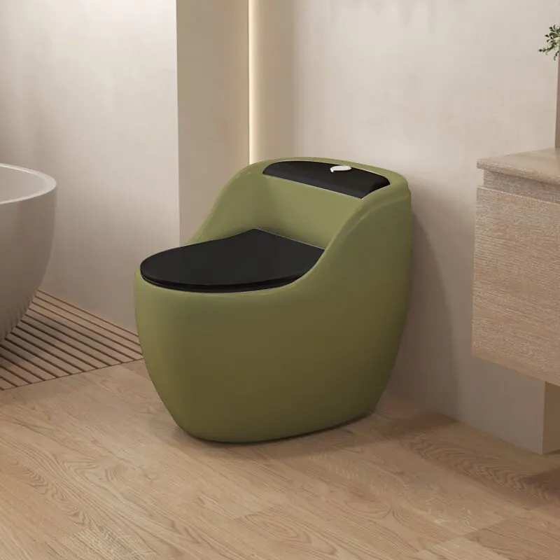 Retro Style Egg-shaped Toilet Toilet Home B & B Hotel Decoration New Toilet Central And Southeast Asia Cross-border
