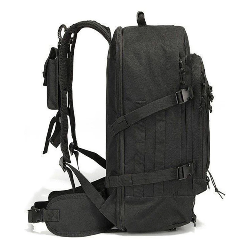 60L Backpack Molle Assault Rucksack 3P Outdoor Travel Hiking Rucksacks Camping Climbing Bags