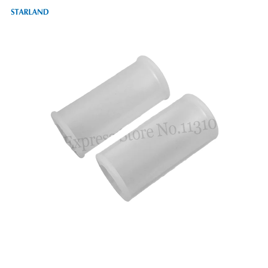 คู่ Pcs ซิลิโคนซีลปะเก็นแหวนวาล์วแขนหลอดใหม่อุปกรณ์เสริมอะไหล่นุ่ม Ice Cream เครื่องเปลี่ยน